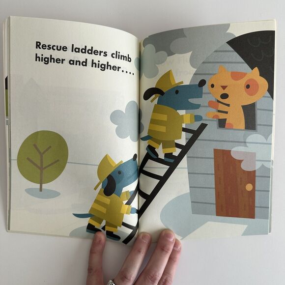 2/$6 Hello Fire Truck! Book by Marjorie Blain Parker, Early Reader (Paperback) - Picture 3 of 5
